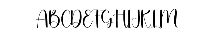 Trending Wedding Font UPPERCASE