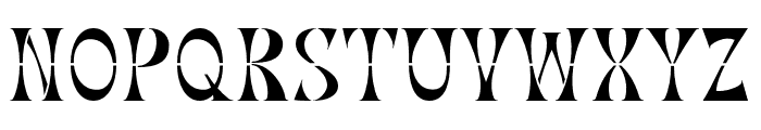 Trenton-Regular Font UPPERCASE