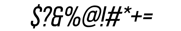 Tresnaku Italic Font OTHER CHARS