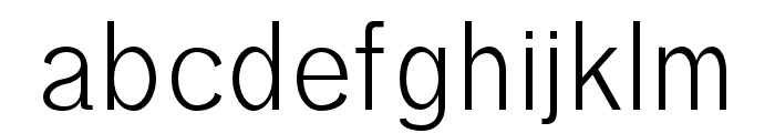Treyton-Regular Font LOWERCASE