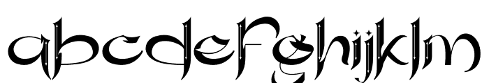 Tribalizm Five Font LOWERCASE