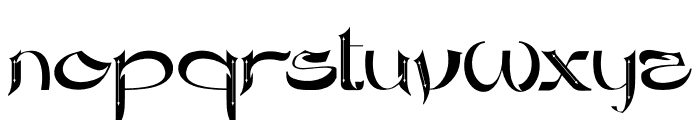 Tribalizm Five Font LOWERCASE