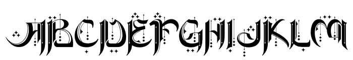 Tribalizm Four Font UPPERCASE