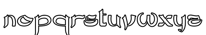 Tribalizm One Font LOWERCASE