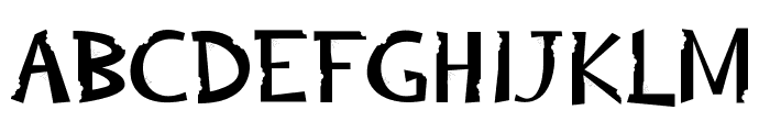 Trick or Bite Font LOWERCASE