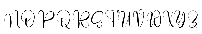 Trickery Font UPPERCASE