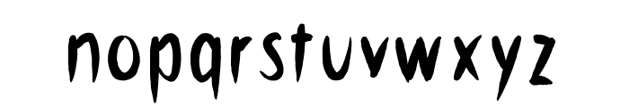 TrickorTreat Font LOWERCASE