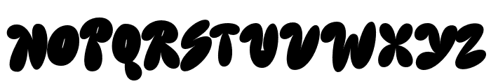 Tricky-Regular Font UPPERCASE