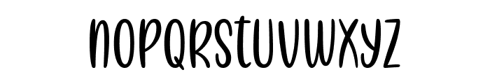 Tricky Tips Font LOWERCASE