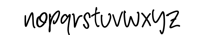 TrickyMouseRegular Font LOWERCASE