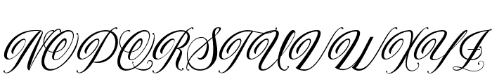 Trifasciata-Regular Font UPPERCASE