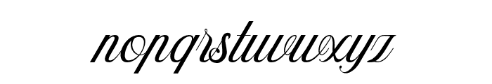Trifasciata-Regular Font LOWERCASE