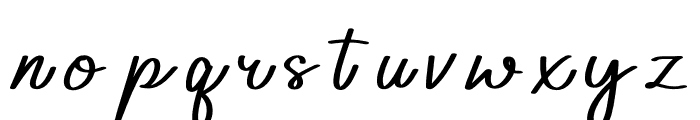 Trihanggo Font LOWERCASE