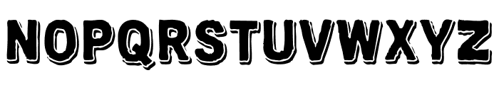 Trinidaco Shadow Font UPPERCASE