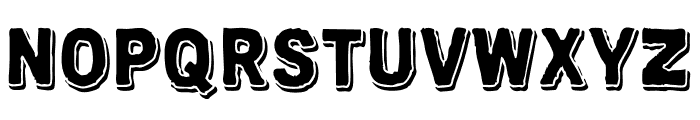 Trinidaco Shadow Font LOWERCASE