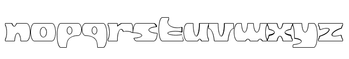 Trippy Trip Outline Font LOWERCASE