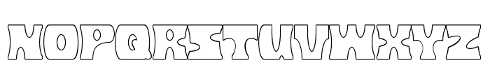 TrippyTrip-Outline Font UPPERCASE