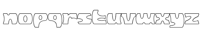 TrippyTrip-Outline Font LOWERCASE