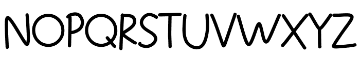 Tristan Regular Font UPPERCASE