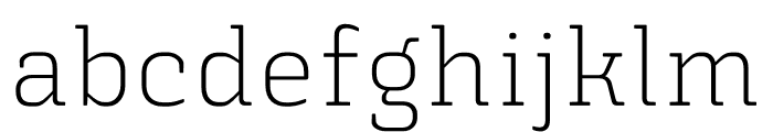 Triunfo-Light Font LOWERCASE