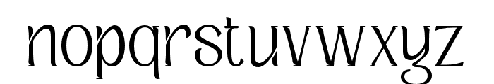 Triunity Font LOWERCASE
