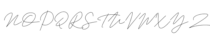 Trixie Light Font UPPERCASE