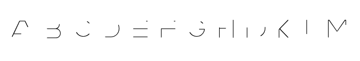 TrixieLine-Light Font LOWERCASE