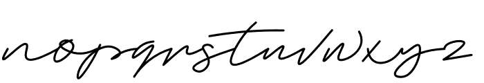 Trixie Font LOWERCASE