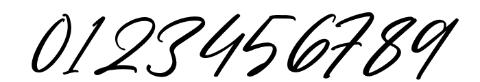 Triyastie Italic Font OTHER CHARS