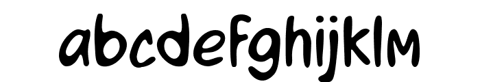 Trombley Font LOWERCASE