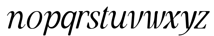 Tropic Fantasy Italic Font LOWERCASE