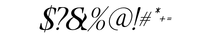 TropicFantasy-Italic Font OTHER CHARS