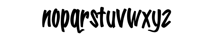 Tropical Carnival Alternative Font LOWERCASE