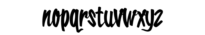 Tropical Carnival Font LOWERCASE