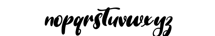 Tropical Display Italic Font LOWERCASE