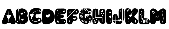 Tropical Love Love Font LOWERCASE