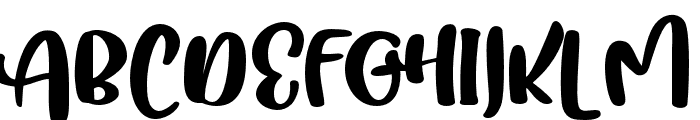 Tropical-Regular Font UPPERCASE