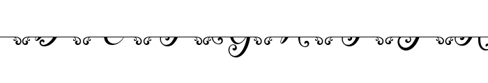 Tropical Split Monogram reguler Font LOWERCASE
