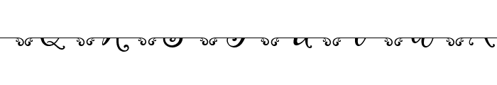 Tropical Split Monogram reguler Font LOWERCASE