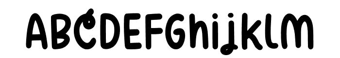 Tropical Sugar Regular Font LOWERCASE