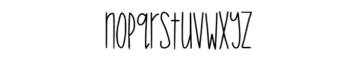 Tropical Trouble Font LOWERCASE