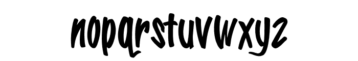 TropicalCarnivalAlternative Font LOWERCASE