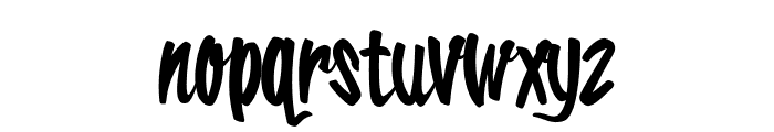 TropicalCarnivalRegular Font LOWERCASE