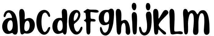 TropicalNature Font LOWERCASE
