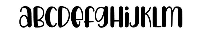 Tropicana Solid Font LOWERCASE