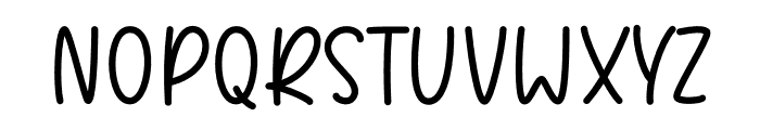 Trostie Love Font UPPERCASE