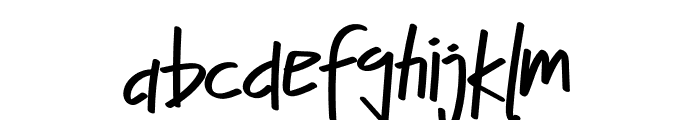 Trotzkopfel Font LOWERCASE