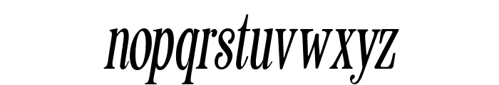 Trovical Calm Italic Font LOWERCASE