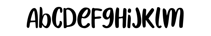 True Way Font LOWERCASE