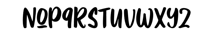 True Way Font LOWERCASE